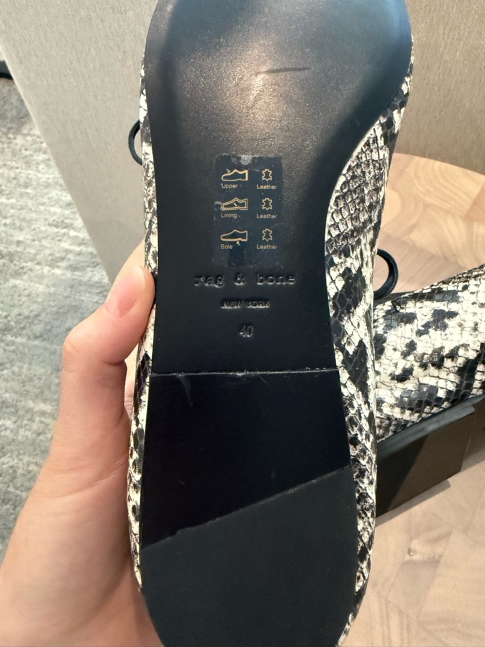 NEW Rag & Bone Sophia Ballet Flats - Picture 8 of 10
